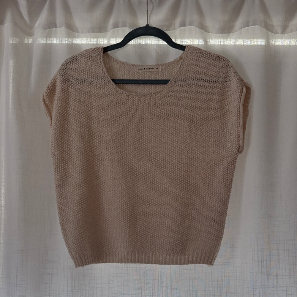 Cream T-Shirt Sweater